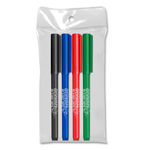 Note Writers® - Fine Point Fiber Point Pens - USA Made - 4 ct