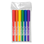 Note Writers® - Fine Point Fiber Point Pens - USA Made - 6 ct
