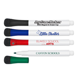 Dry Erase Markers With Eraser & Magnetic Cap