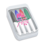 Mini Dry Erase Markers in Clear Plastic Box - 4 ct
