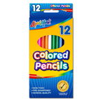 Set of 12 Colored Pencils 7" Pre-Sharpened