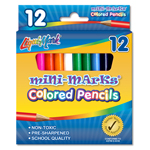 Set of Mini Colored Pencils 3.5" Pre-Sharpened