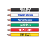 Mini Round Golf Pencils 3.5" Pre-Sharpened